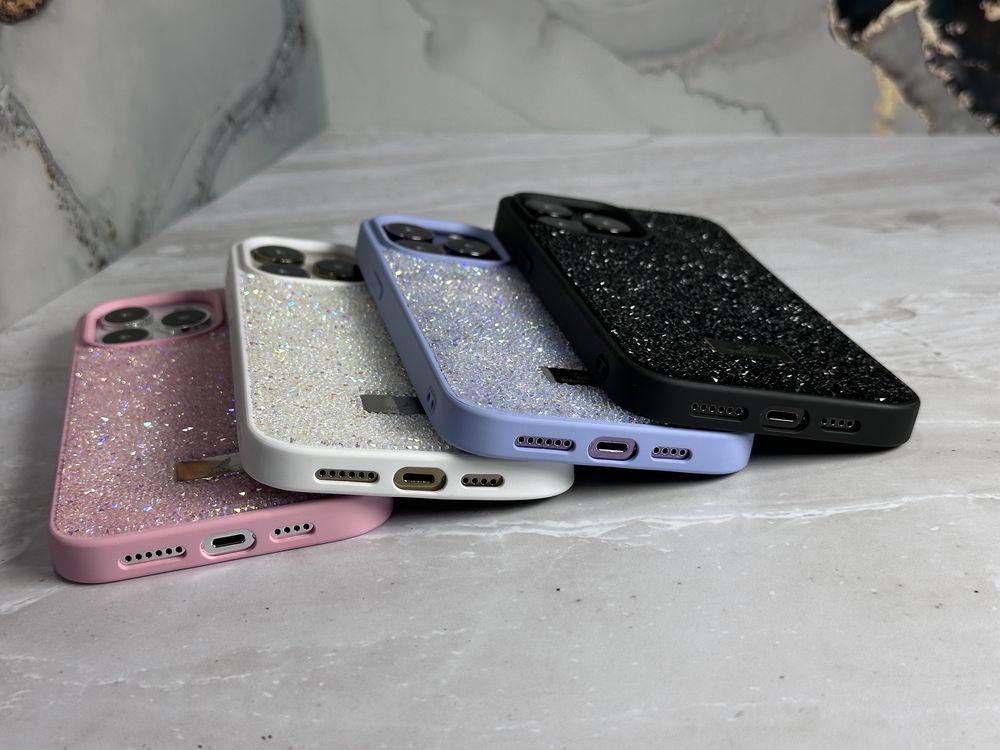 Сваровськи Чохол з камінцями для iPhone 11 - 15 pro max Сваровски