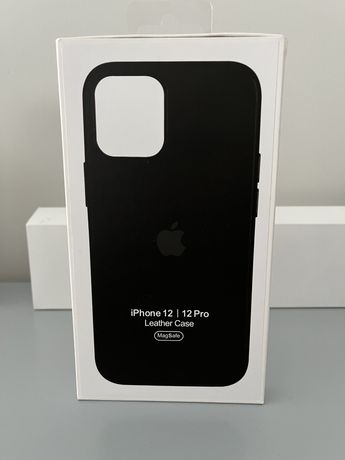 Nowy oryginalny skórzany case apple iphone 12/12 pro