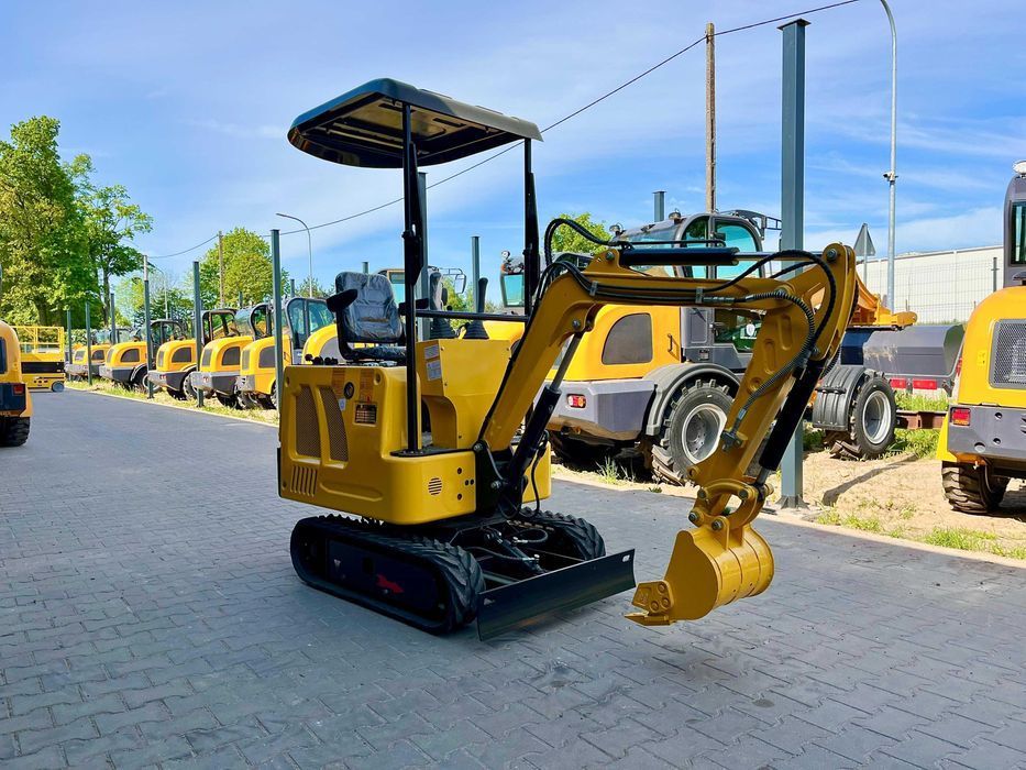 Minikoparka LEASING Nowa minikoparka + osprzęt Günter GG800 Minikop