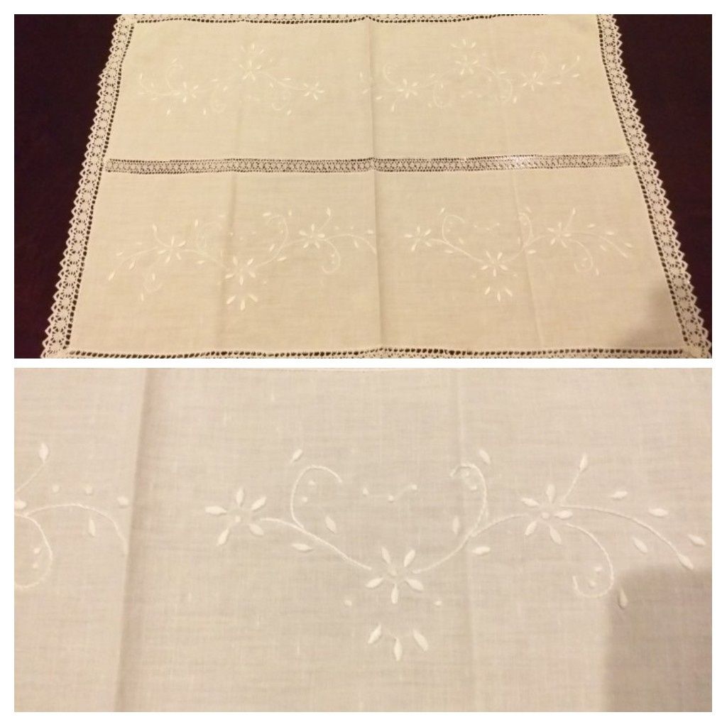 Rendas & Bordados/ Panos de tabuleiro