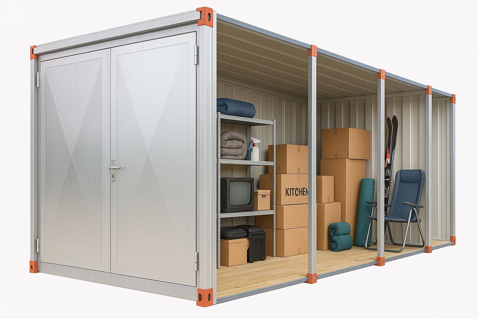 Garaż na motor, skuter, rowery LOCKIT self storage Gdańska 14C