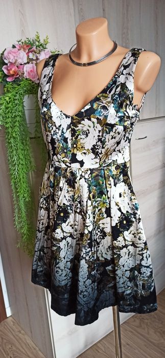 Sg Sukienka damska 36 , S   H&M elegancka sukienka 36 , S