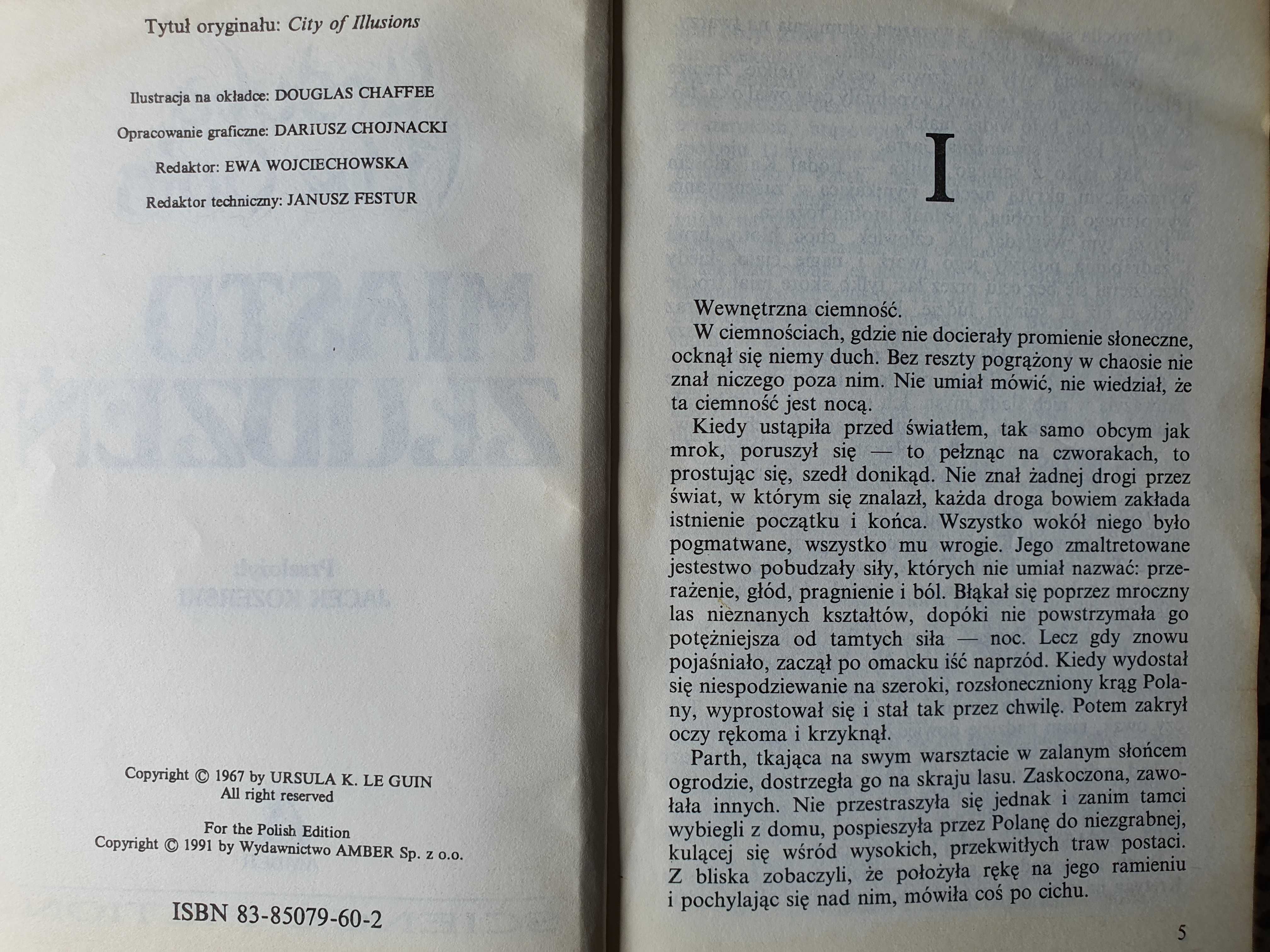 Miasto złudzeń - Ursula K. Le Guin