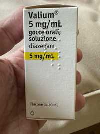 Valium 5 mg/ml.  .