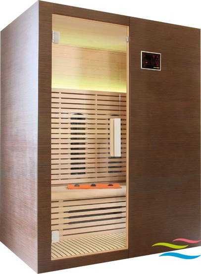 sauna infrared infra red infrarot na podczerwień Saunalux USB MP3 LED