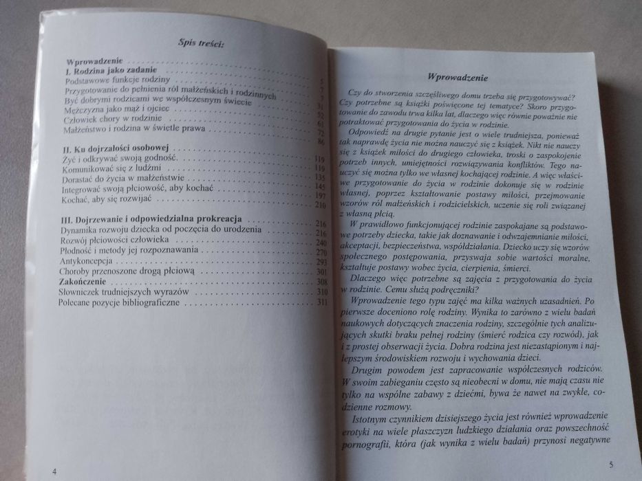 "O miłości, małżeństwie i rodzinie" podręcznik 1998