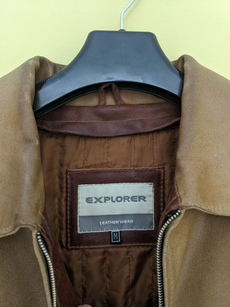 Skórzana Kurtka motocyklowa Explorer Leather Wear rozmiar M