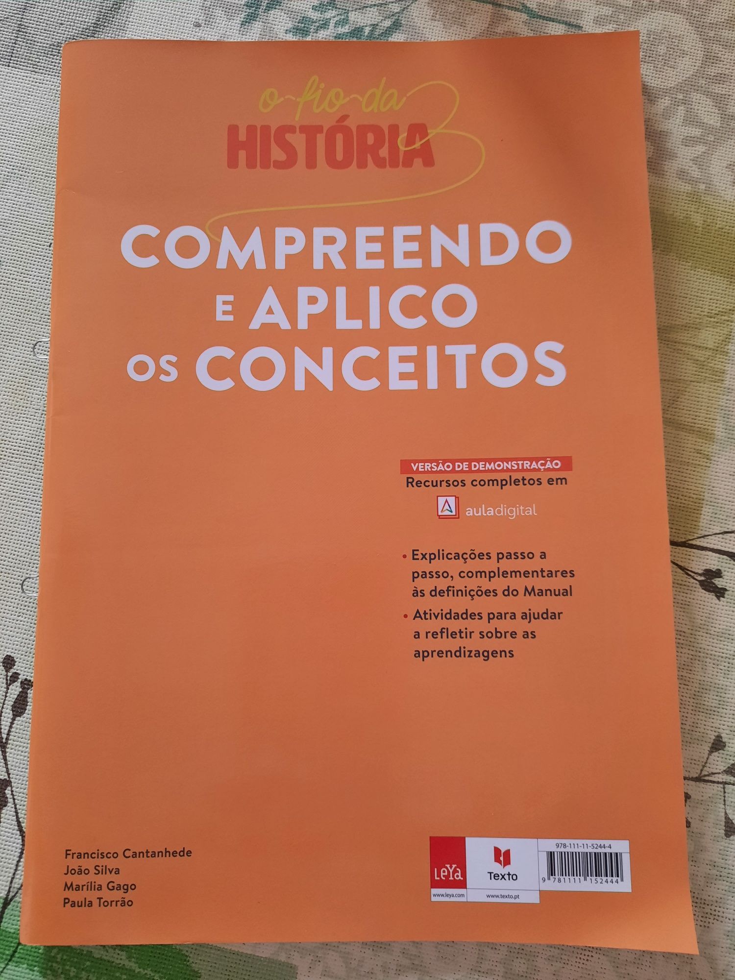 Manual de História + Fichas, 9°Ano NOVO!