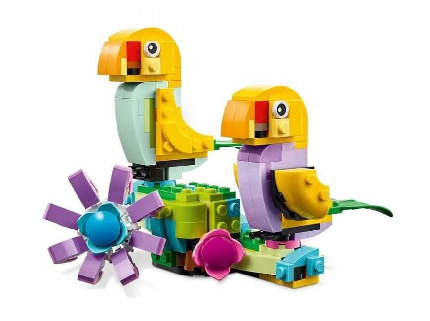 Klocki Lego Creator 31149 Kwiaty w konewce 3w1 Papugi Kwiaty W bucie