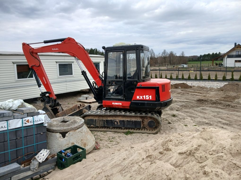 KUBOTA KX 151 Minikoparka