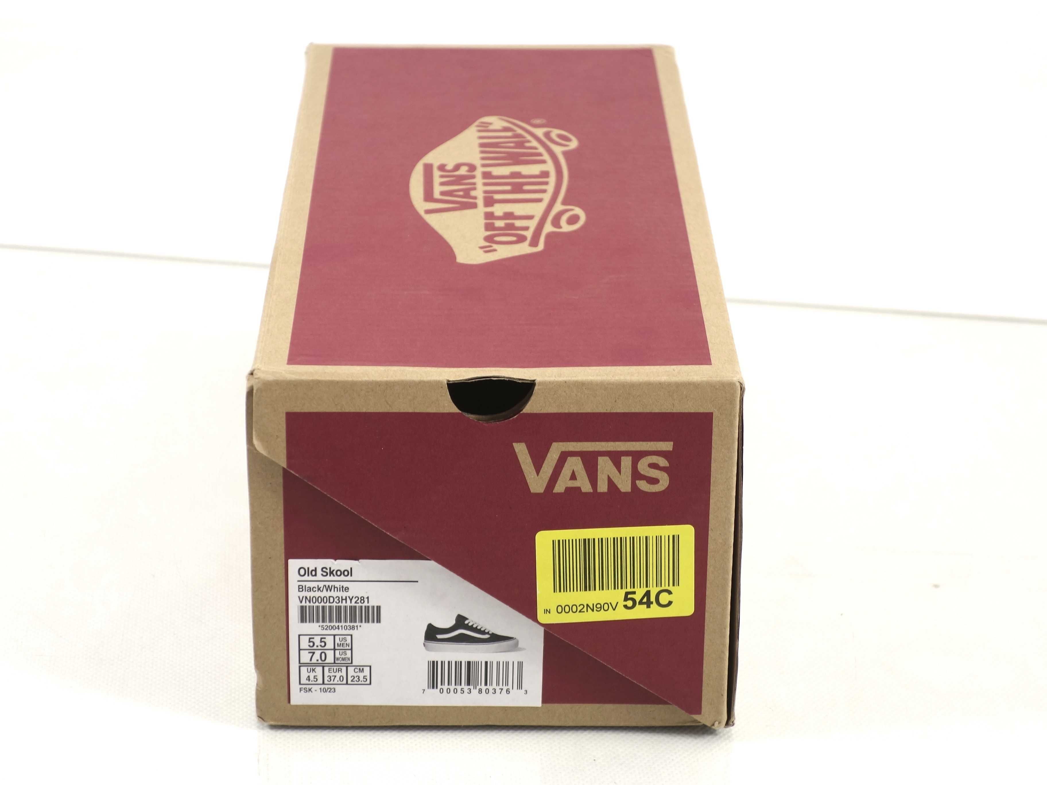 Vans OLD SKOOL Nowe Sneakersy niskie buty tenisówki trampki damskie 37