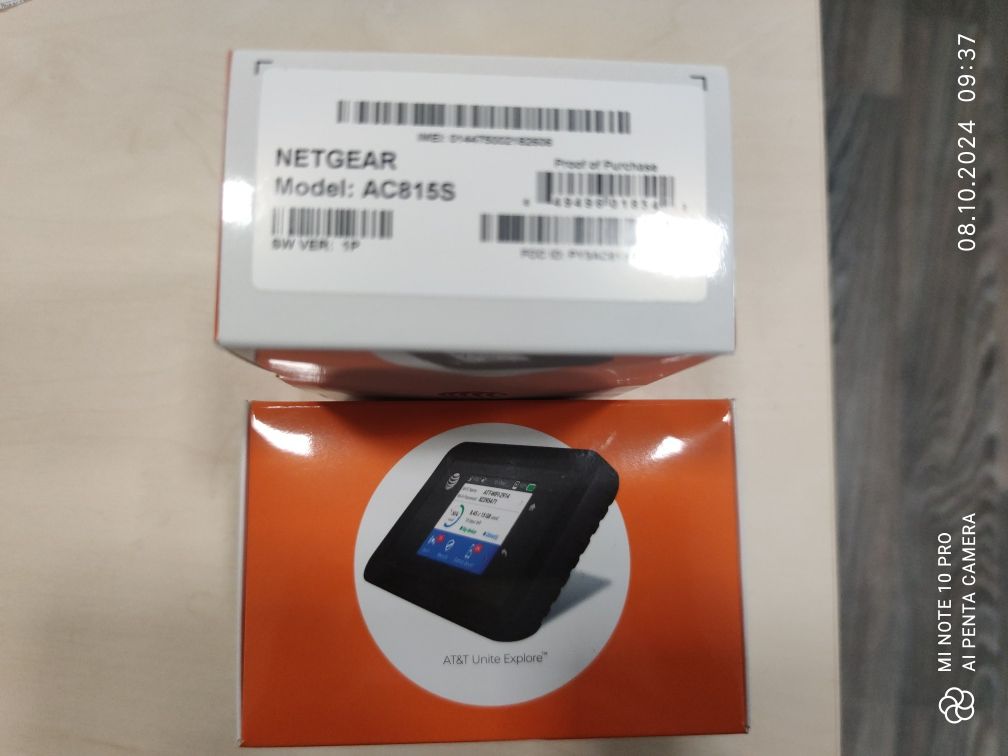 4G LTE Wi-Fi роутер Netgear AC815S пылевлагозащитный