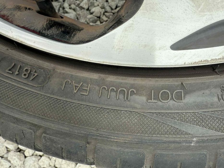 Opony letnie z alufelgami Kia Rio
