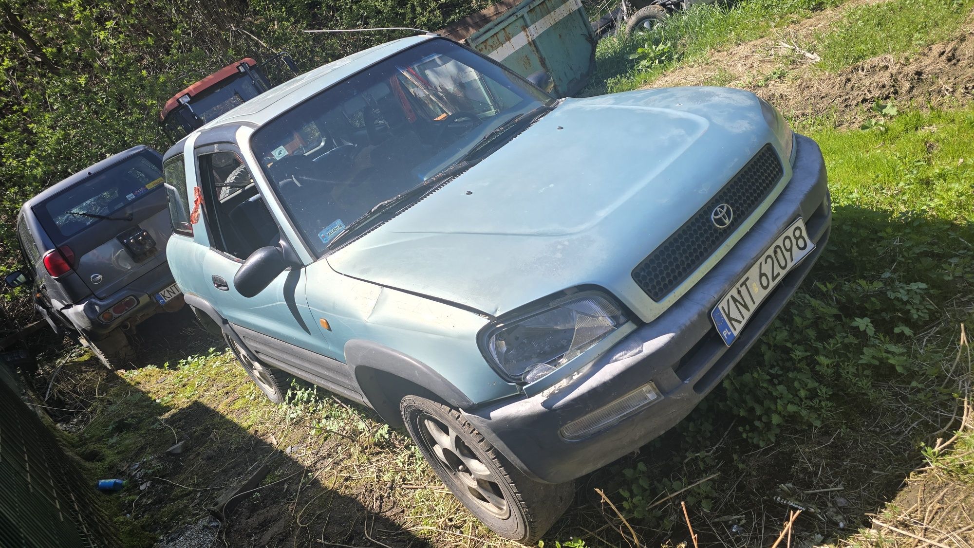 Toyota rav 4 wersja 1 silnik skrzynia reduktor wachacz lampa