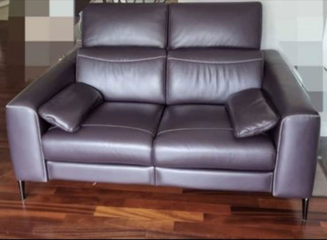 Sofa skorzana Kler 3 ii 2 osobowa