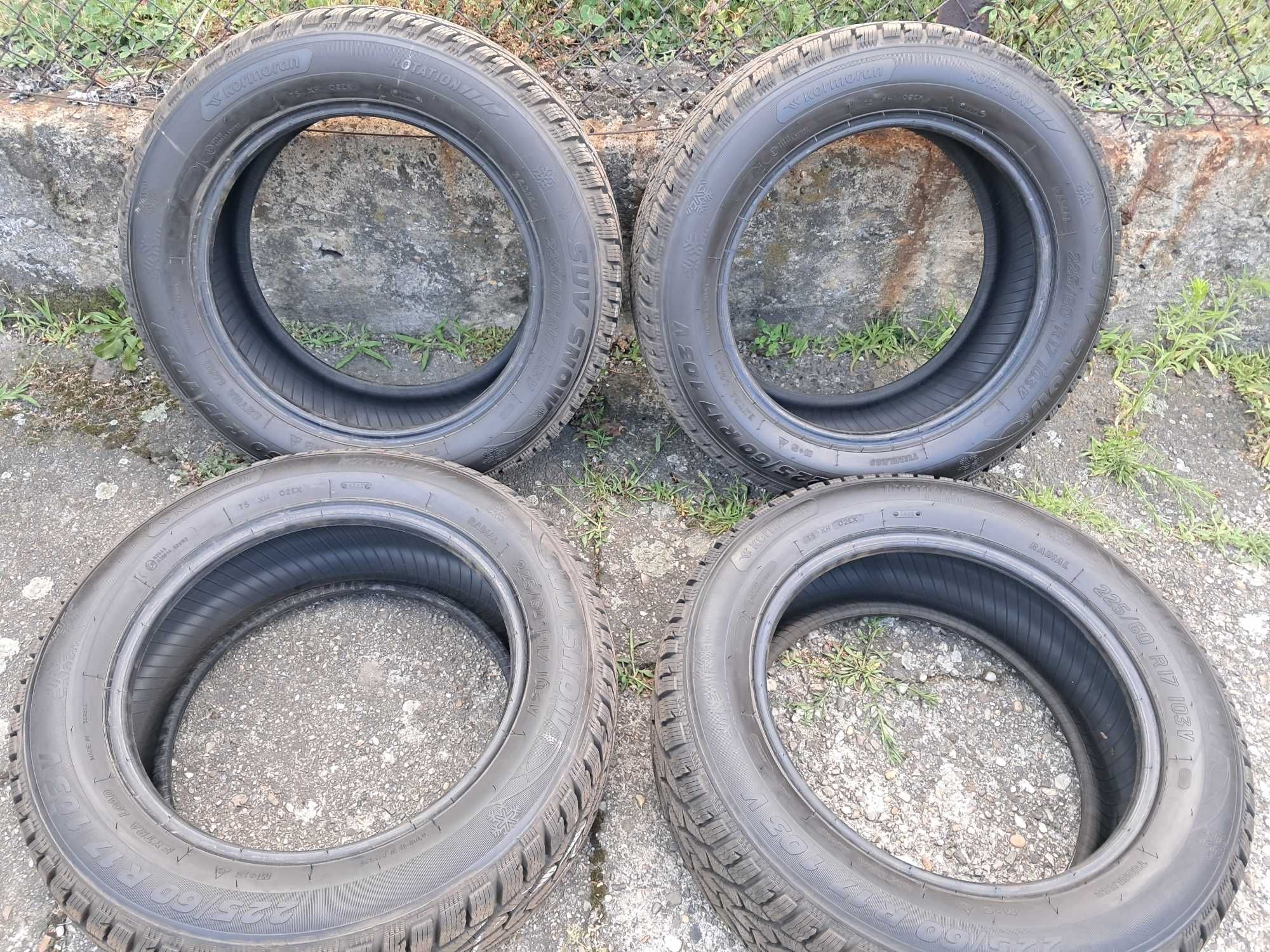 4xopony zimowe 225/60 R17 103V
