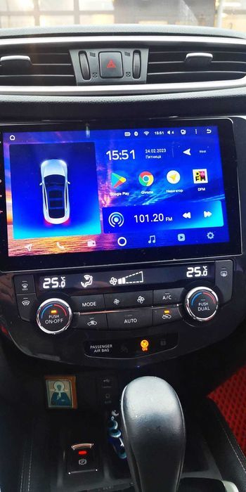 Radio Android 12 Nissan Qashqai J11 X Trail T32 gps wifi