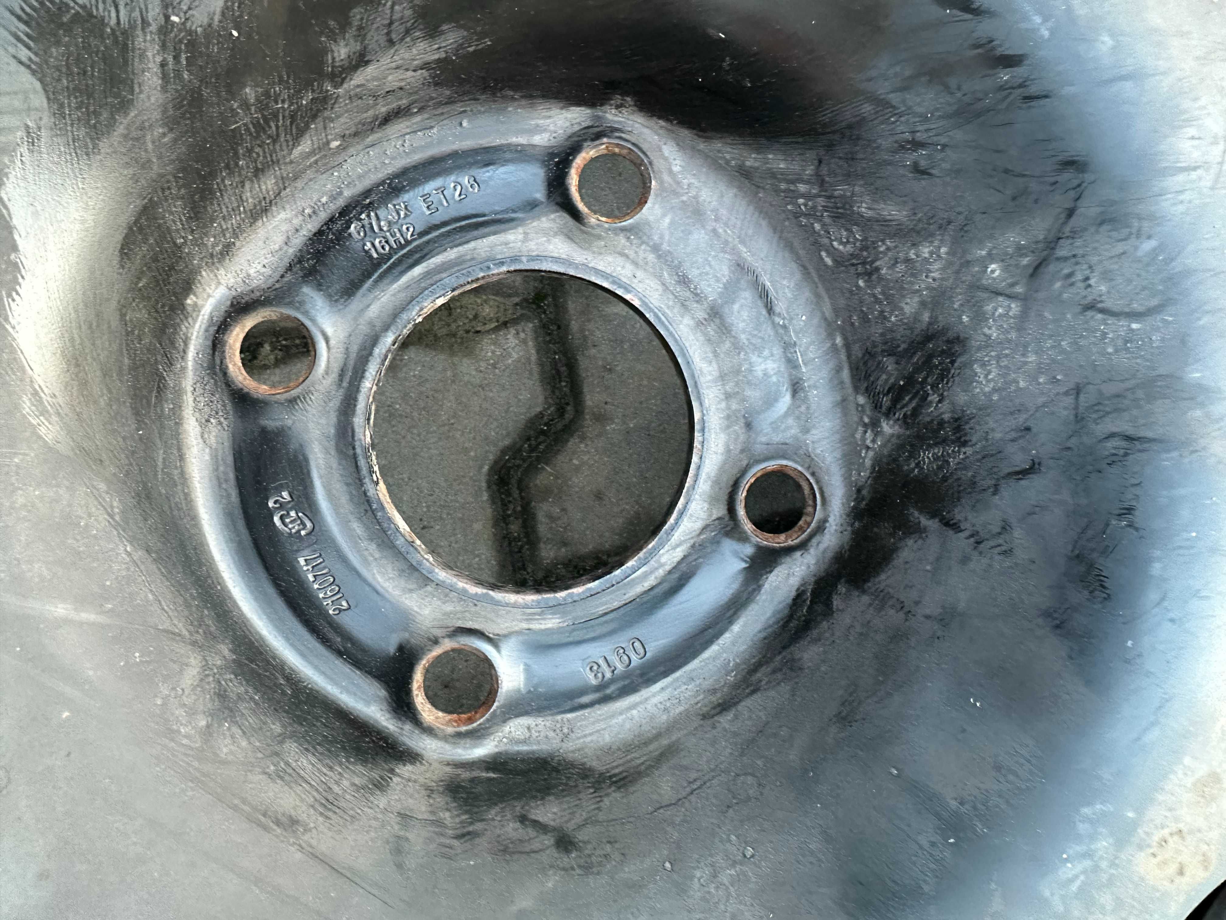 4x108 6,5j x 16" et26 Peugeot Citroen felga stalowa