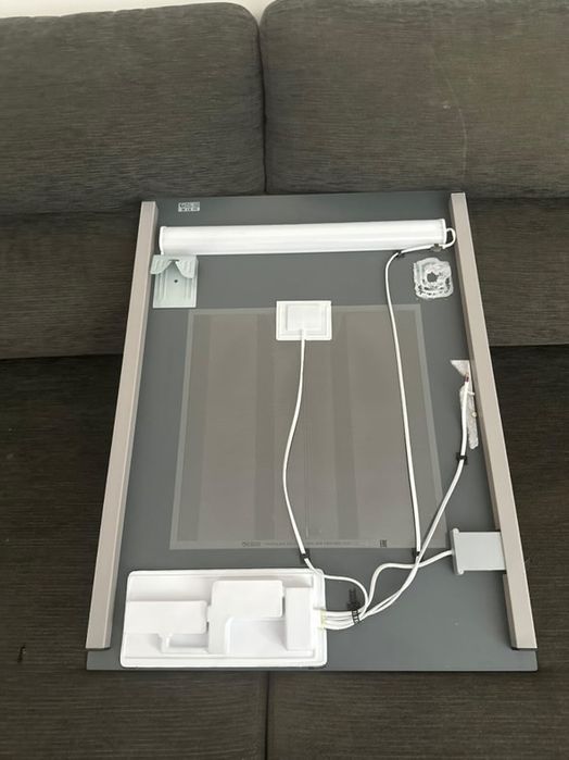 Espelho LED anti embaciamento 60cm cumprimento x 80cm altura