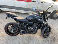 Moto MT 07 yamaha 2018