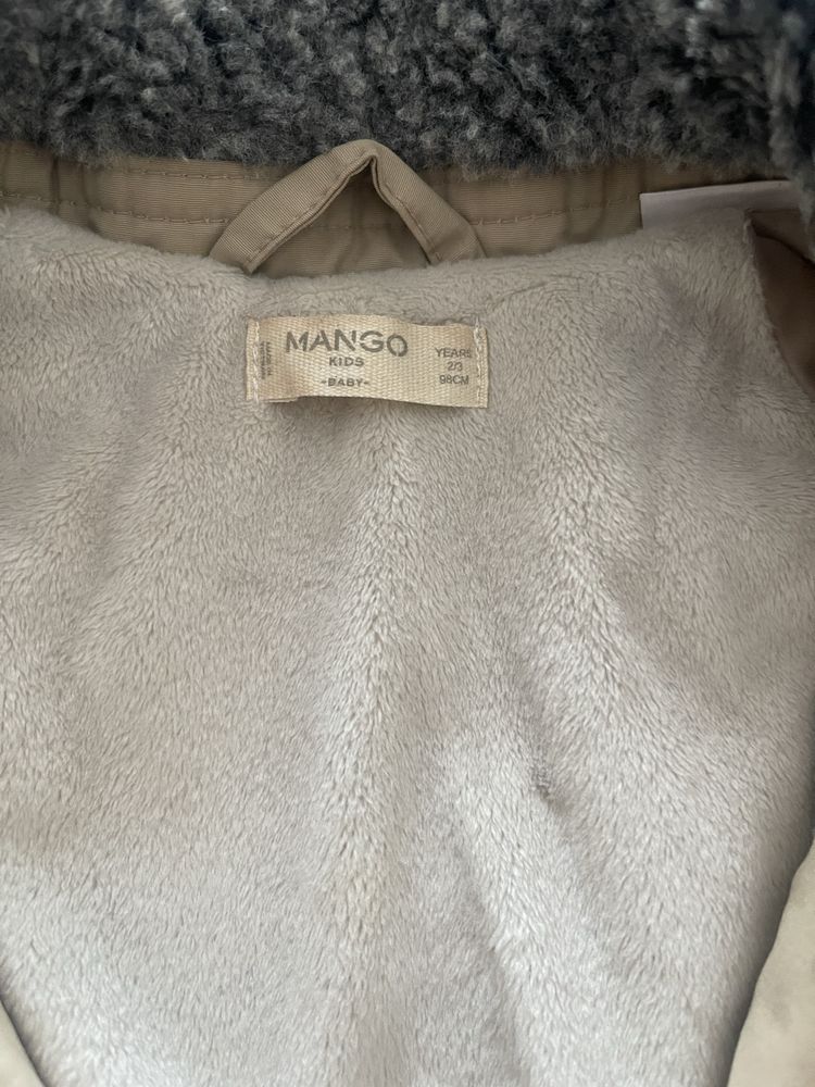 Parka Mango crianca