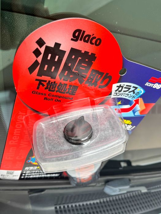 Очисник скла SOFT99 Glaco Японія Roll On Очиститель стекла