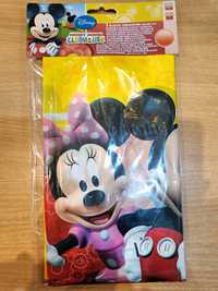 Duży foliowy obrus urodzinowy Disney, Myszka Mickey, Klub myszki Miki