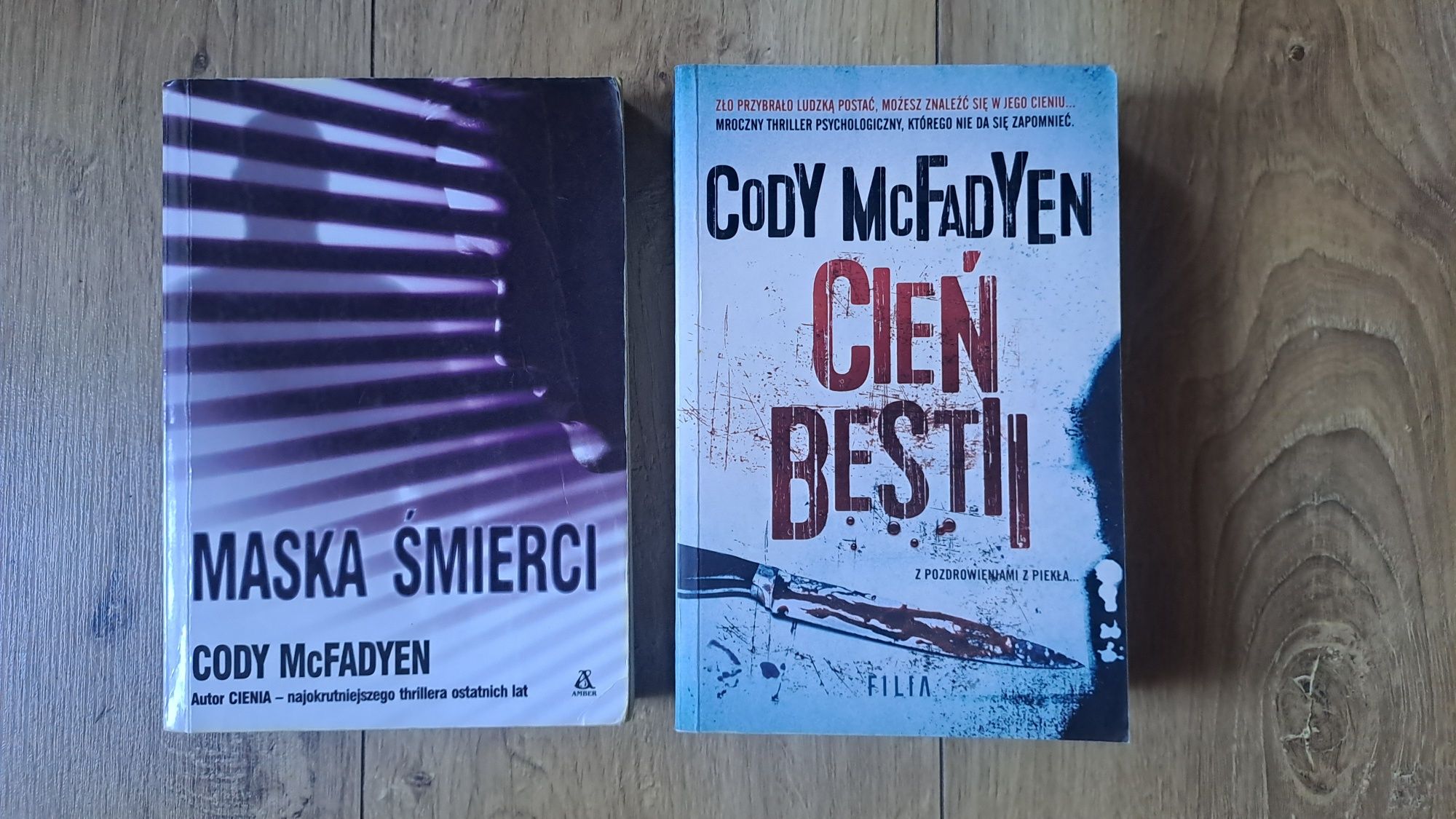 Maska śmierci (Oblicze bestii) + Cień bestii Cody McFadyen