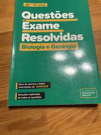 Livro de exercicios de exame de Biologia e Geologia