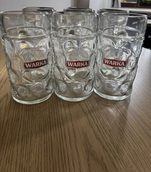Kufle WARKA 1L komplet 6 sztuk