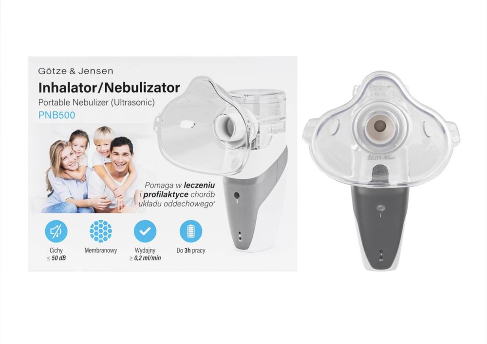 Inhalator nebulizator ultradźwiękowy GÖTZE & JENSEN