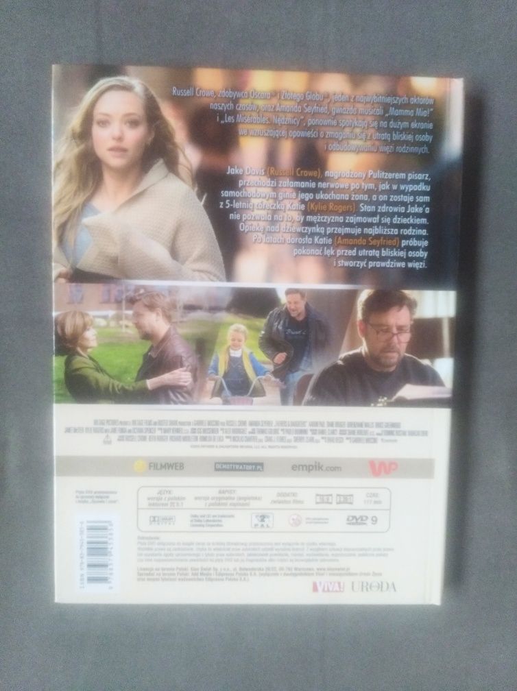 Ojcowie i córki Russell Crowe DVD