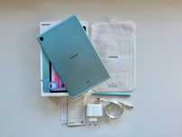 PIĘKNY NIEBIESKI Samsung Galaxy Tab S6 Lite | PEŁNY oryginalny zestaw!