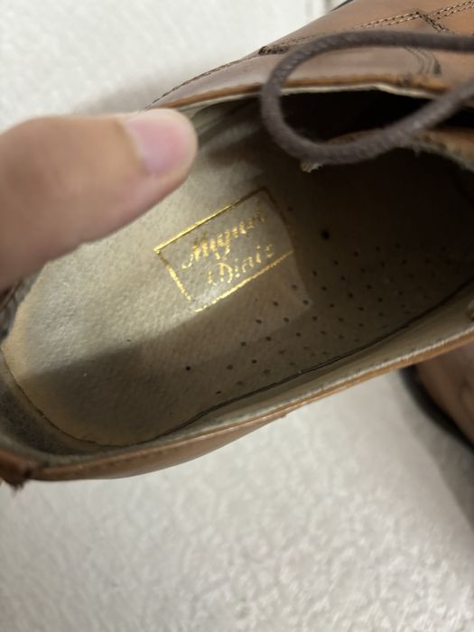Sapatos homem Miguel Dinis tamanho 38