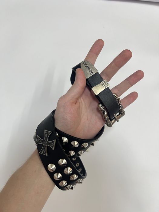 Ремень Enfants Riches Deprimes opium archive erd balenciaga belt black