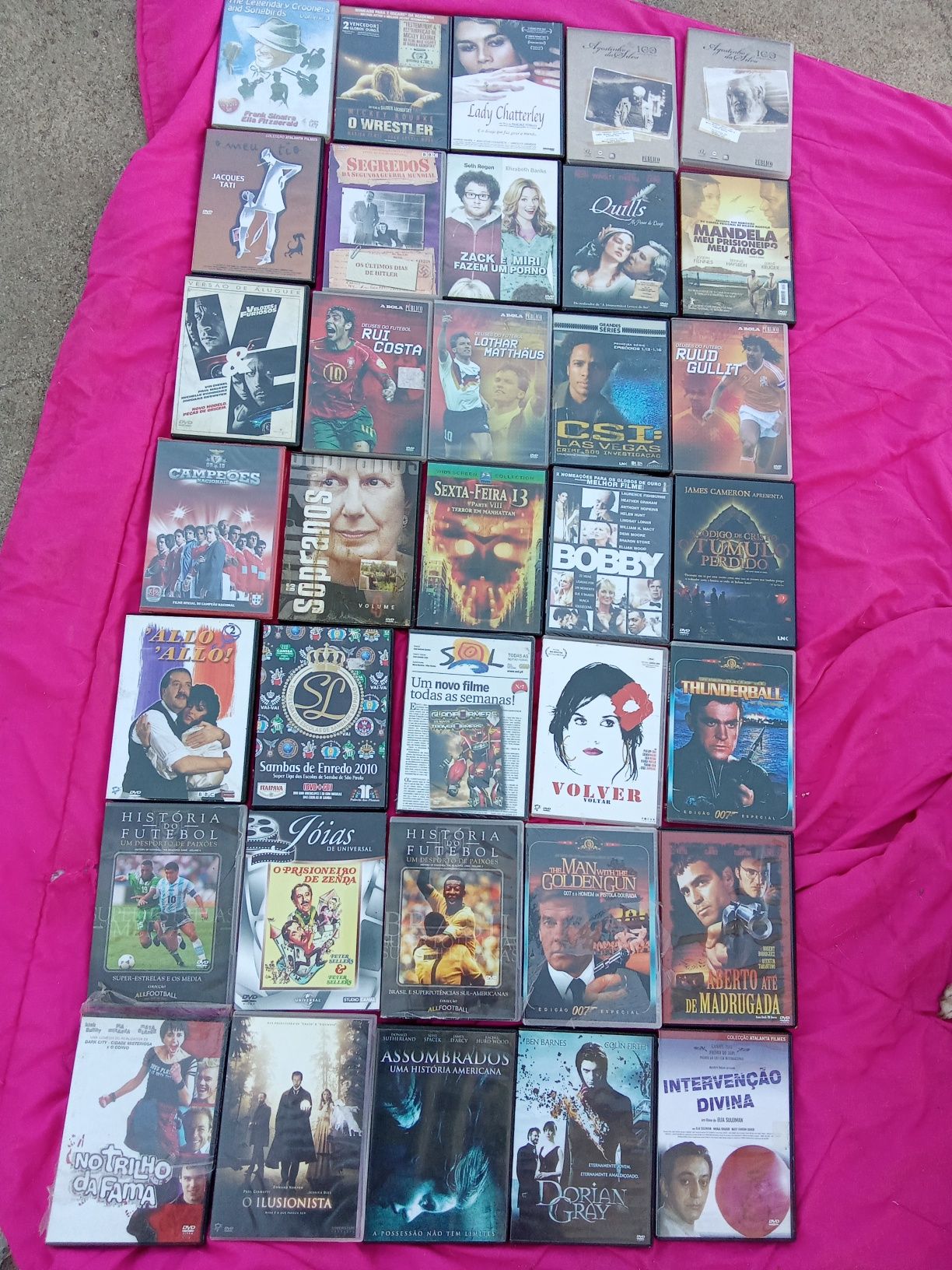 35 filmes incluindo the wrestler