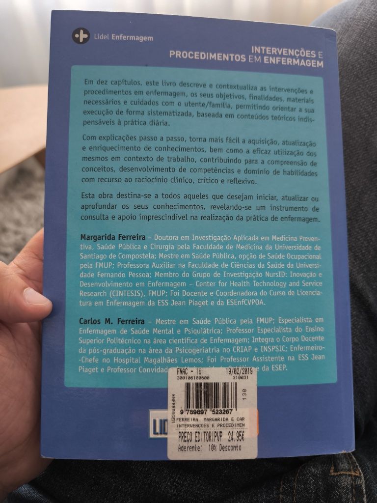 Intervenções e Procedimentos em Enfermagem