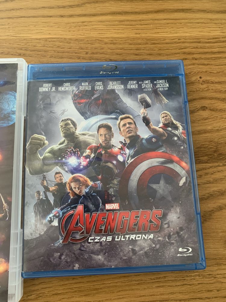 Filmy na DVD 4 częsci z seri Avengers