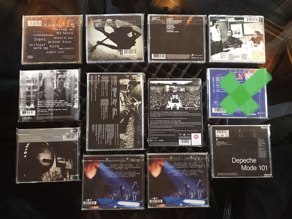 Depeche mode CD DVD Blu Ray SACD