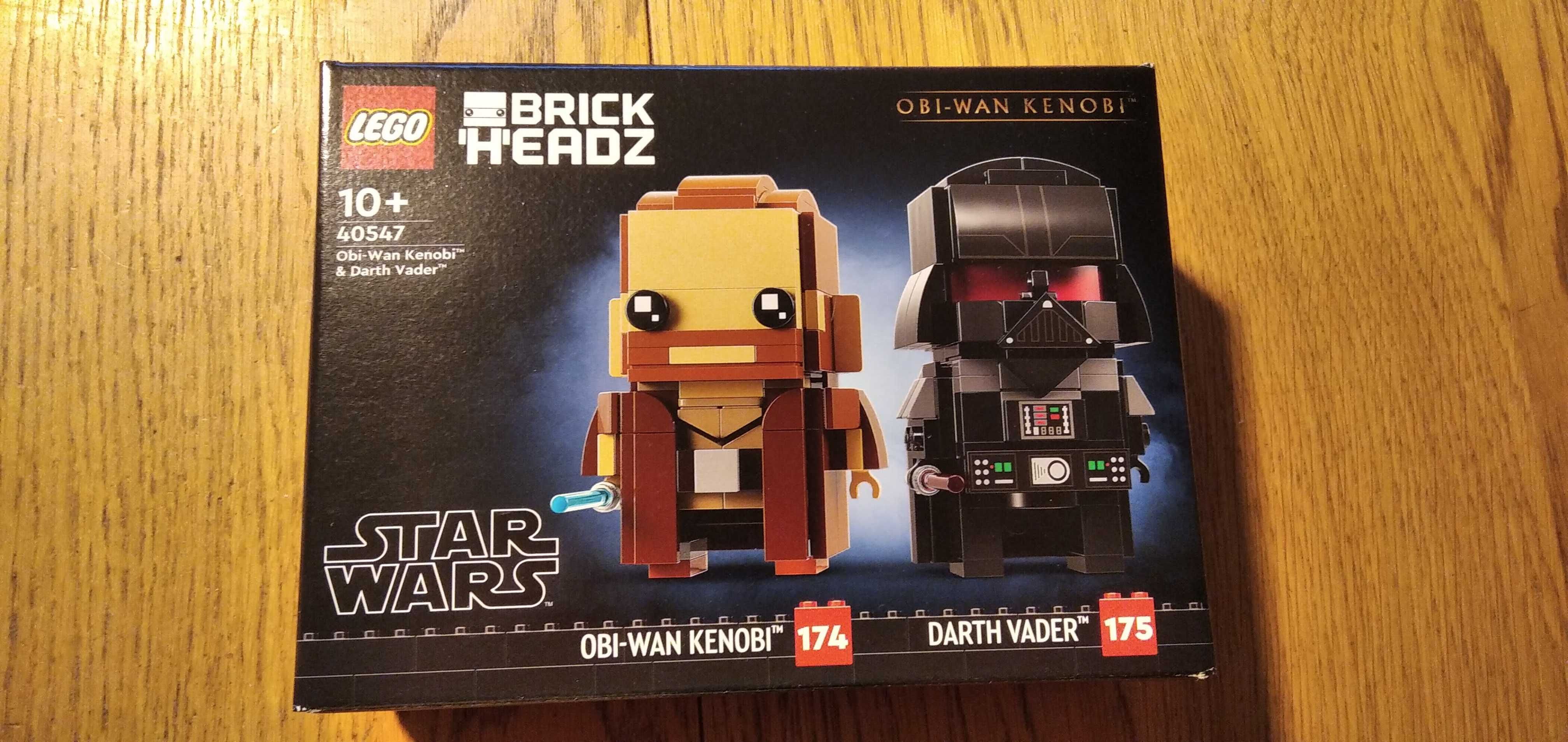 LEGO BrickHeadz 40547 - Obi-Wan Kenobi i Darth Vader