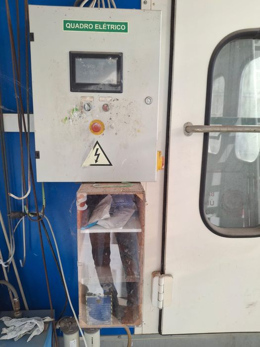 Cabine de estufa de pintura