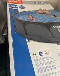 Piscina steel pro max 3,60X 1 metro