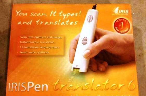 Scanner Portátil IRIS Pen Translator 6