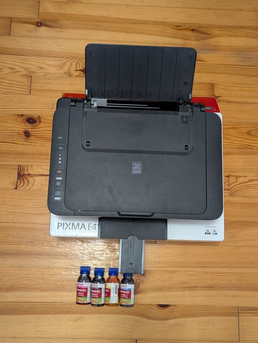 Принтер Canon PIXMA E414 + фарба для картртджів можливий торг