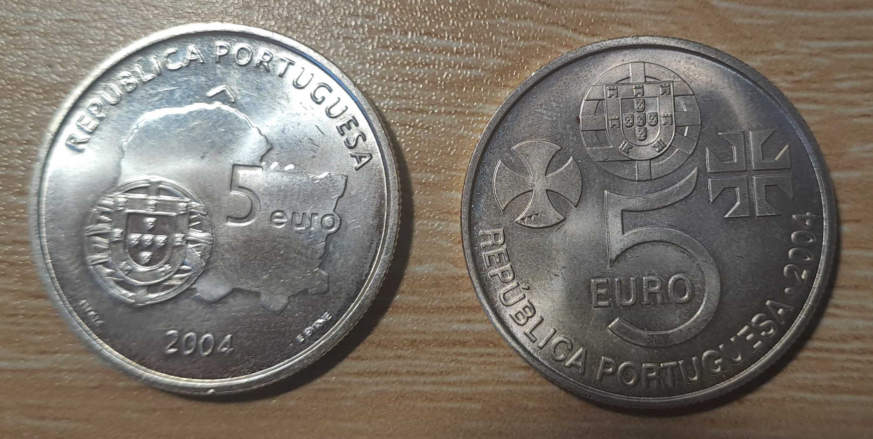 Moedas em prata 10 € - 8 € - 5 € - 1.5 € de Coleção