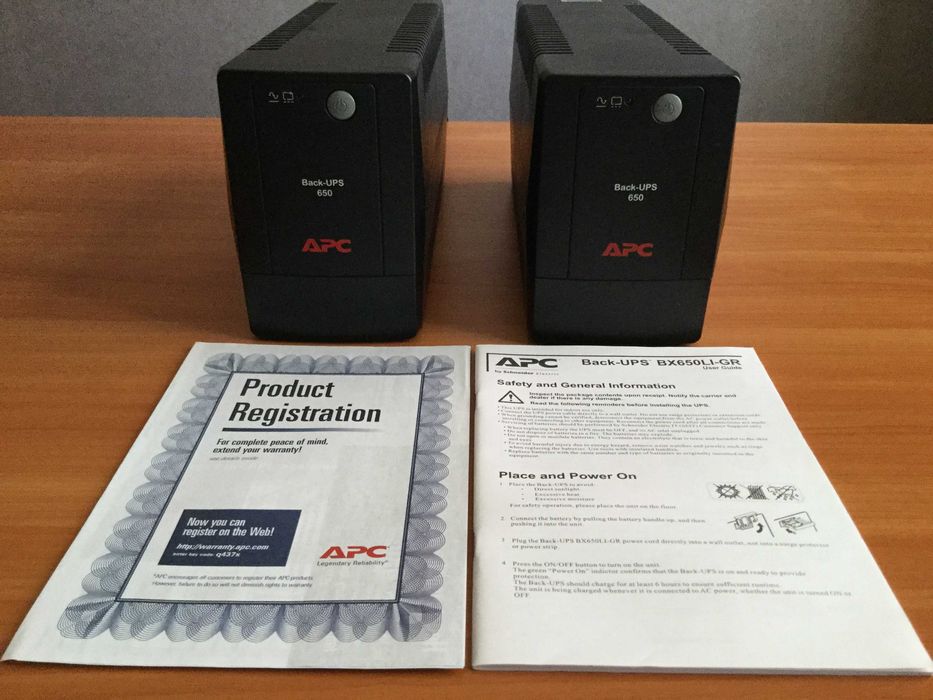 Джерело безперебійного живлення APC Back-UPS BX650LI-GR