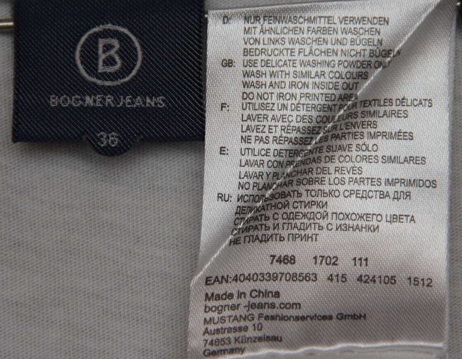 Bogner рр L Wmns 36 футболка из хлопка