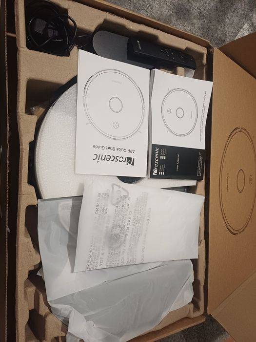 Aspirador robot com mopa