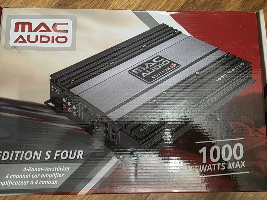 Mac Audio Edition S Four – 4-kanałowy wzmacniacz samochodowy