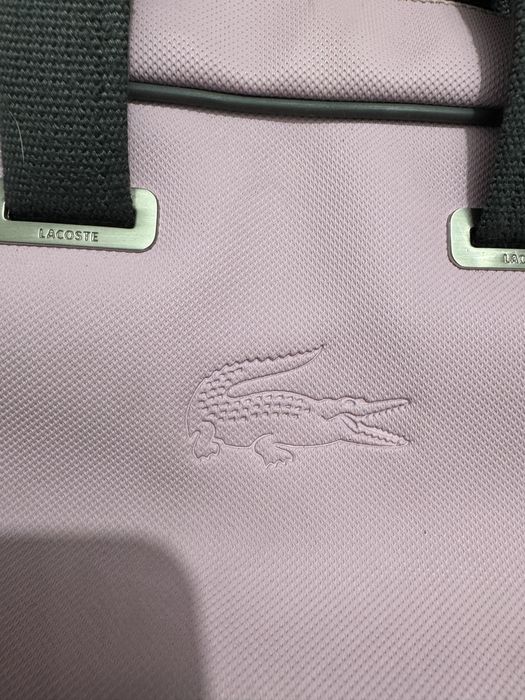 Bolsa lacoste rosa